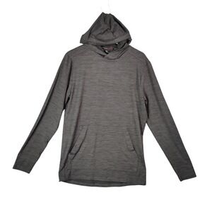 Spyder Active Hoodie Pullover Long Sleeve ProWeB Athletic Gym Gray Womens Size M